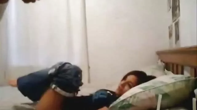 Szexi barna édes Nikki Lima lesz kutyus szar családi szexfilmek után szilárd BJ